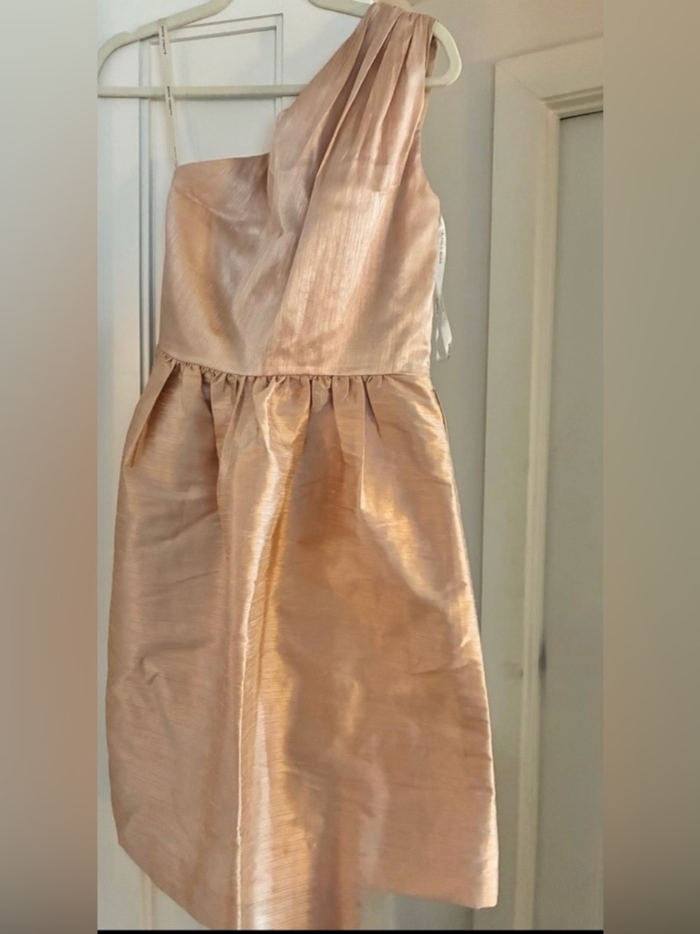 Alfred sung dress pink dress 4